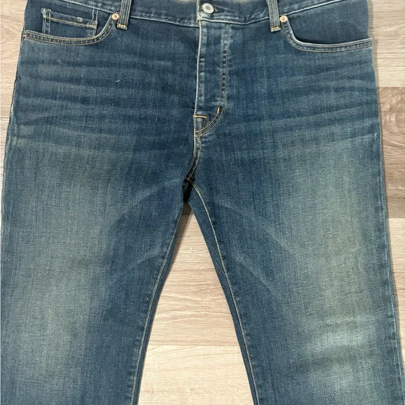 Nili Lotan Walker boyfriend Blue Denim Jeans